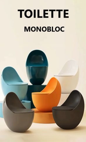 Nos toilettes monobloc